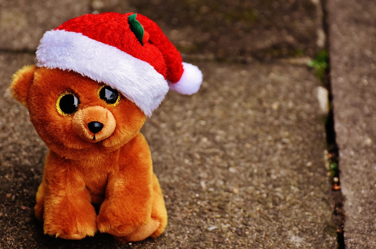 Image - christmas teddy bear stuffed animal