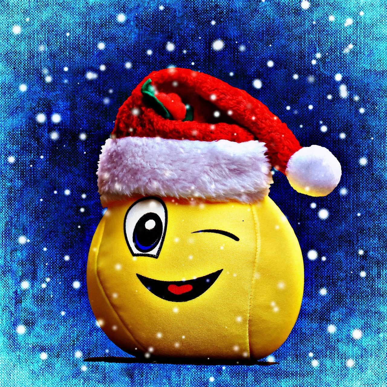 Image - christmas smiley snow funny laugh