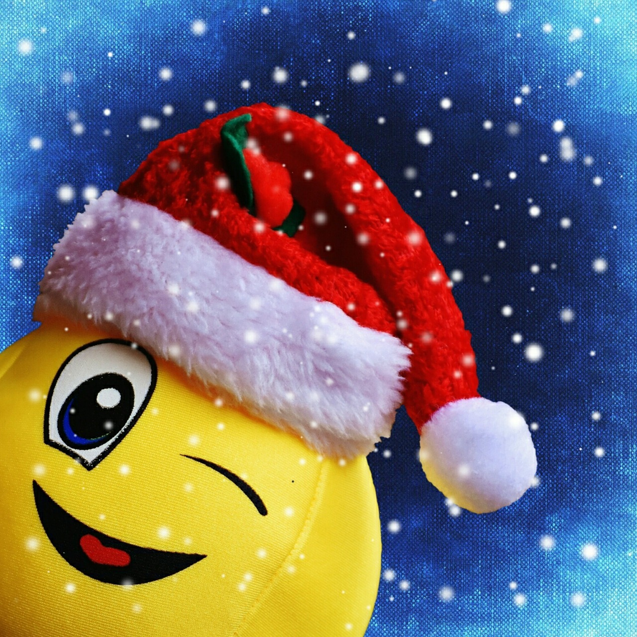 Image - christmas smiley snow funny laugh