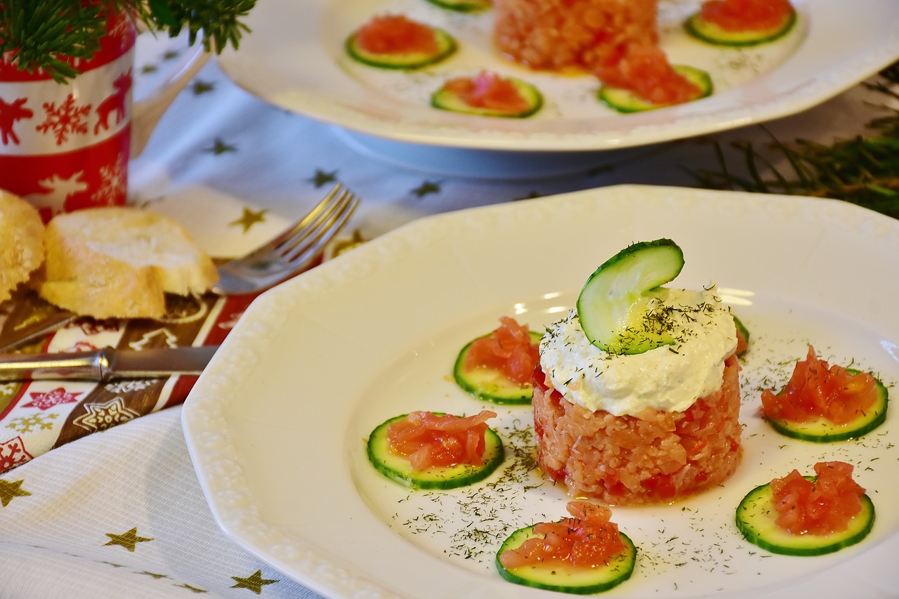 Image - salmon salmon tartare tartar fish