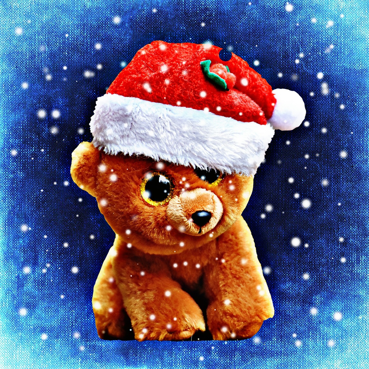 Image - christmas teddy bear stuffed animal