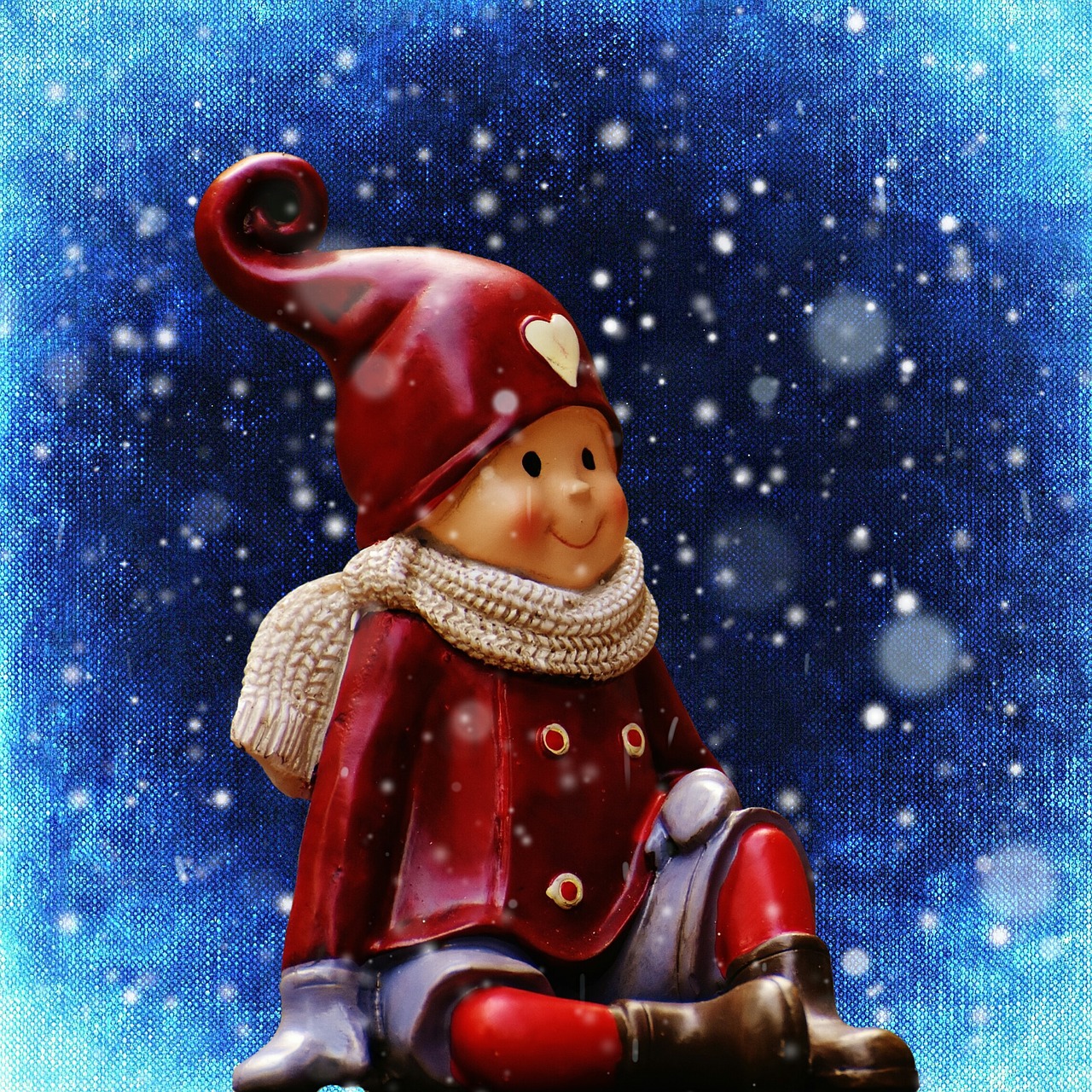 Image - figure heart funny winter
