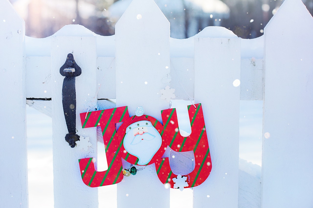 Image - joy winter snow christmas greeting