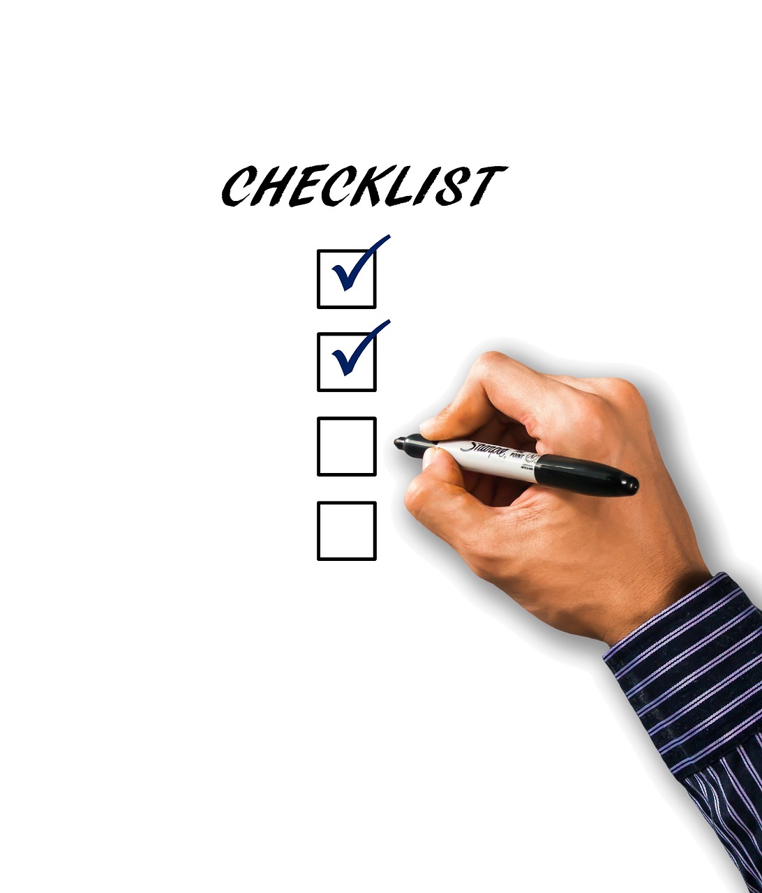 Image - checklist list hand pen business