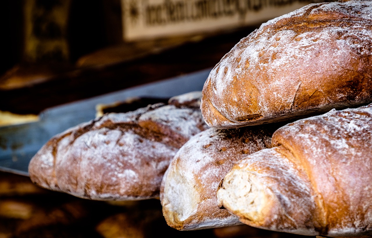 Image - bread loaf of bread crispy food