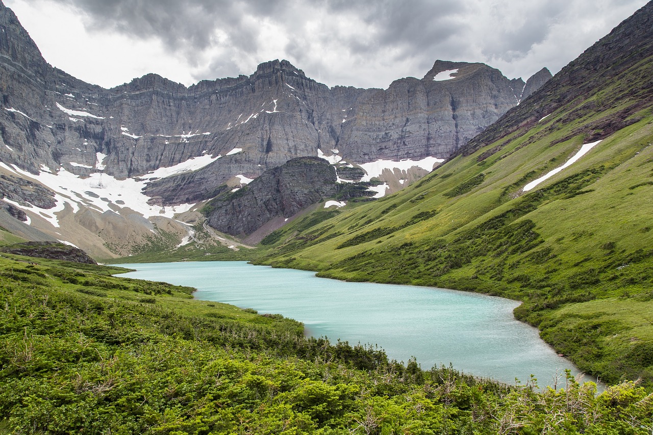 Image - cracker lake mountains wilderness