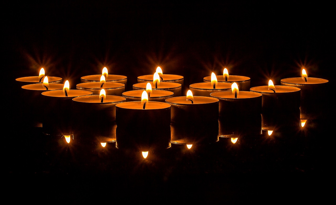 Image - lights tea lights candles light