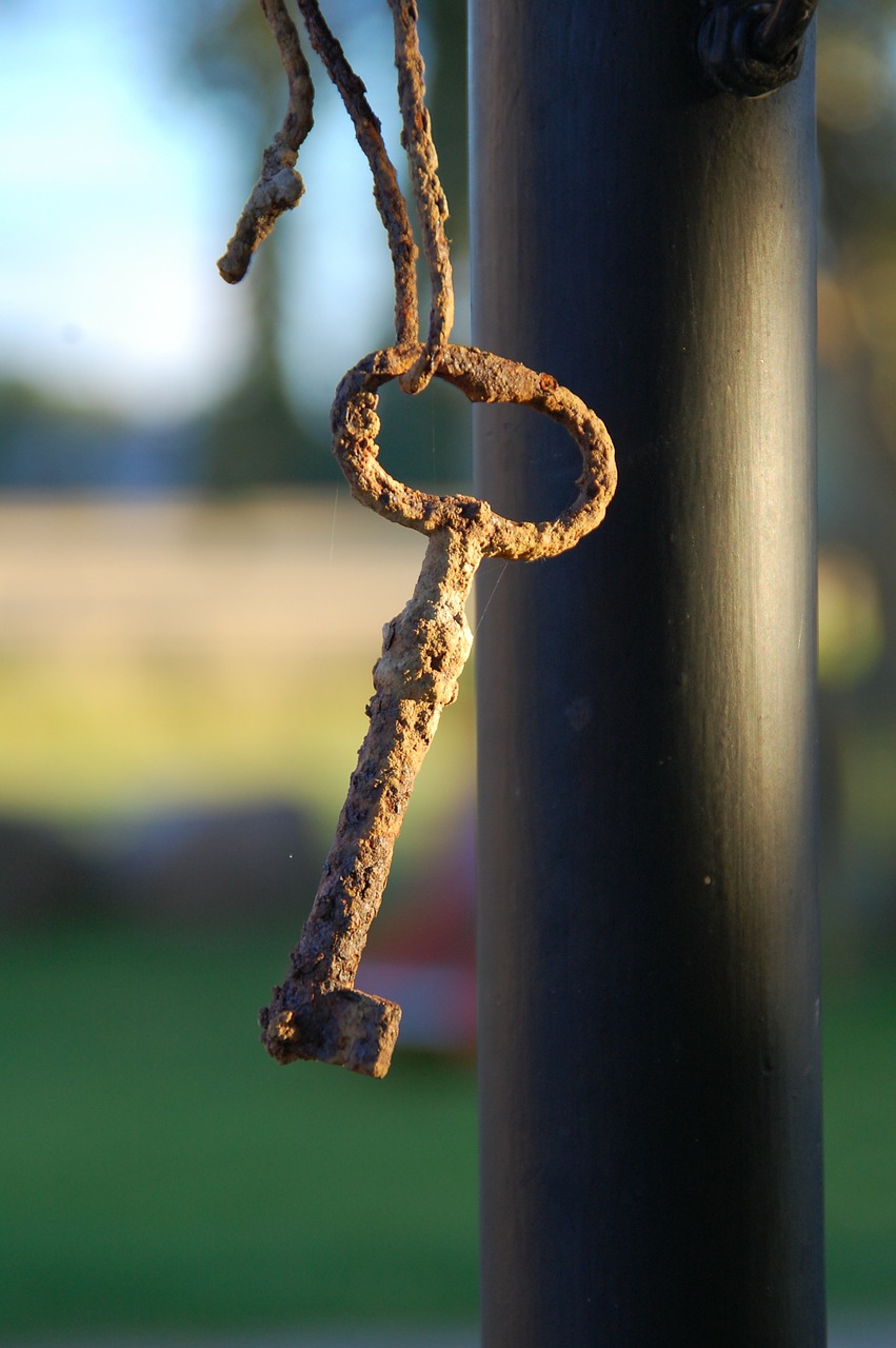 Image - key old metal antique lock