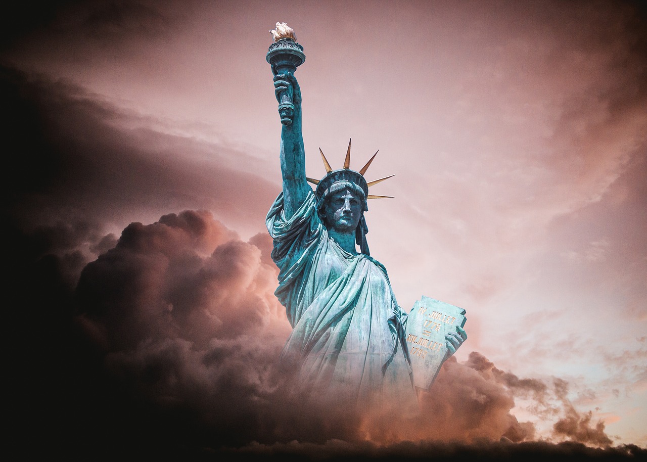 Image - statue of liberty turmoil political