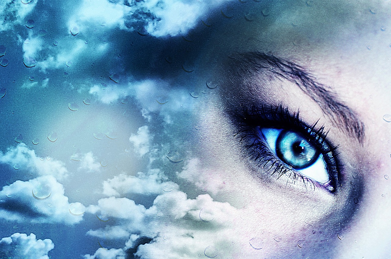 Image - creation look eyes blue