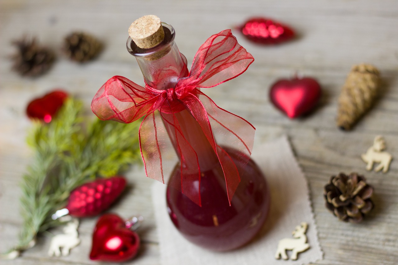 Image - vinegar pomegranate gift christmas