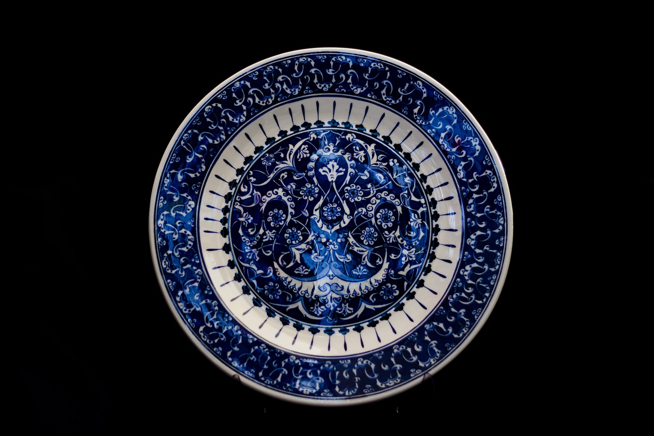 Image - tile handicrafts increased plate