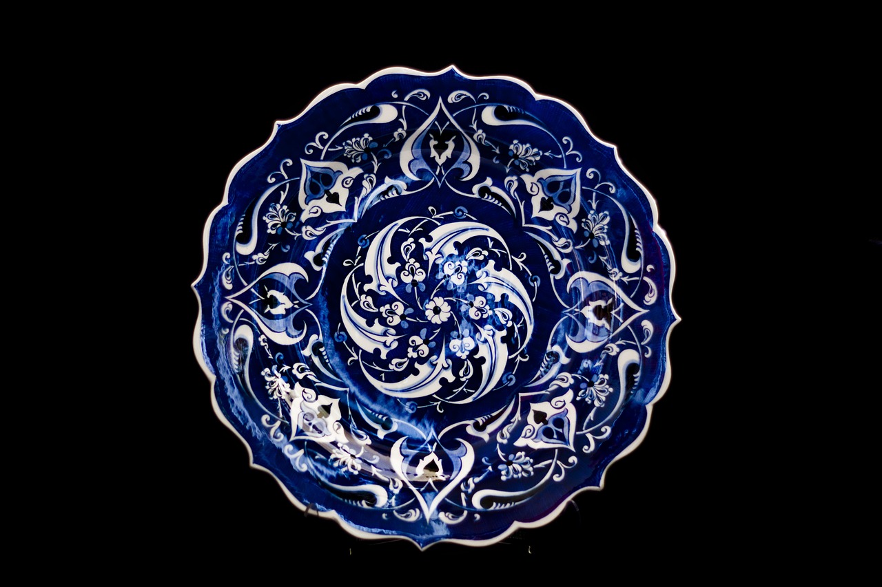 Image - tile handicrafts increased plate