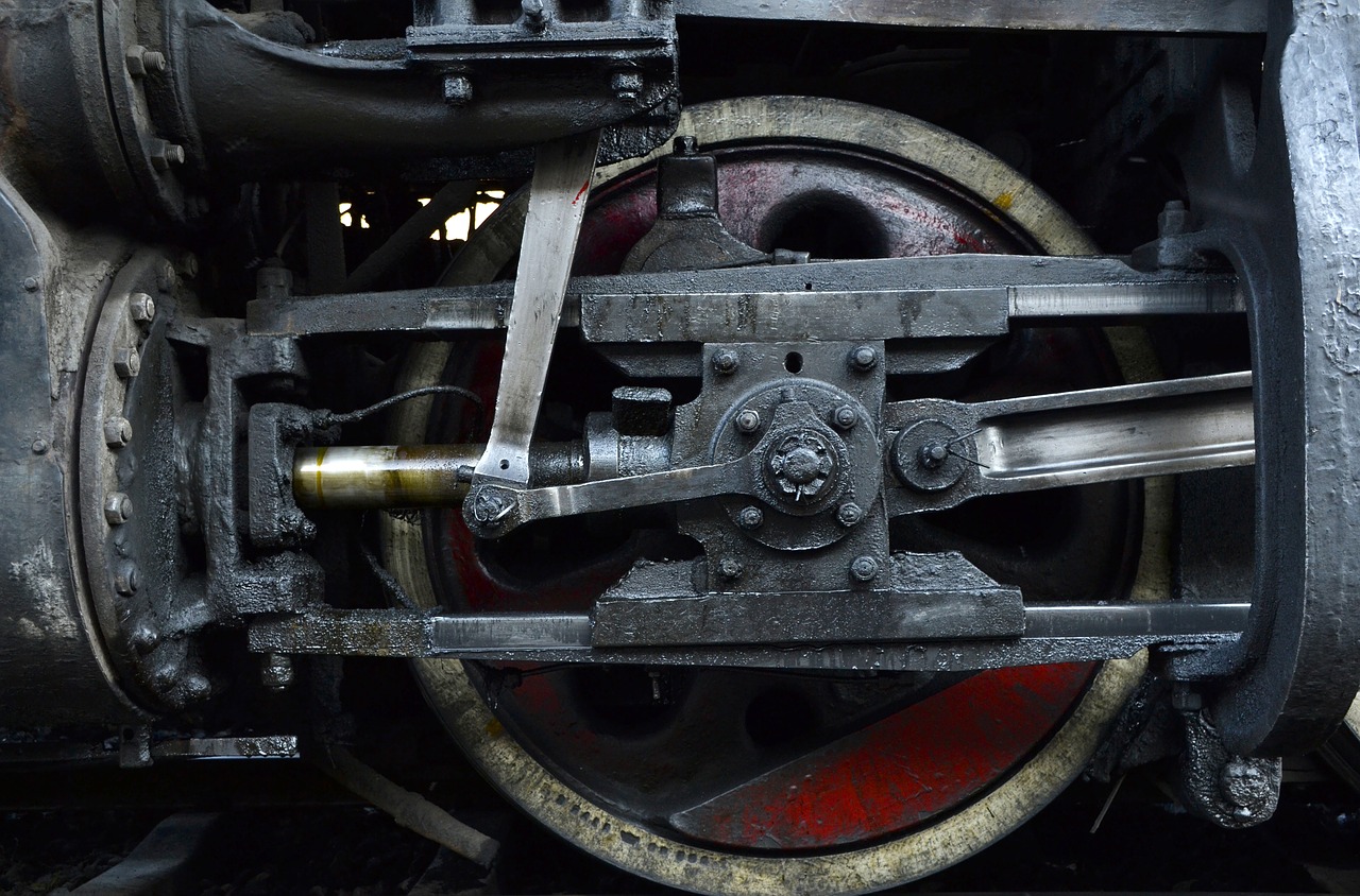 Image - industrial go ahead steam locomotive