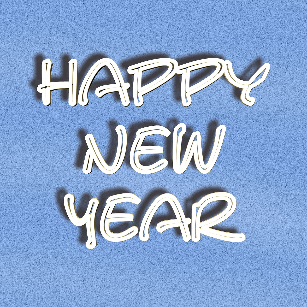 Image - font lettering happy new year