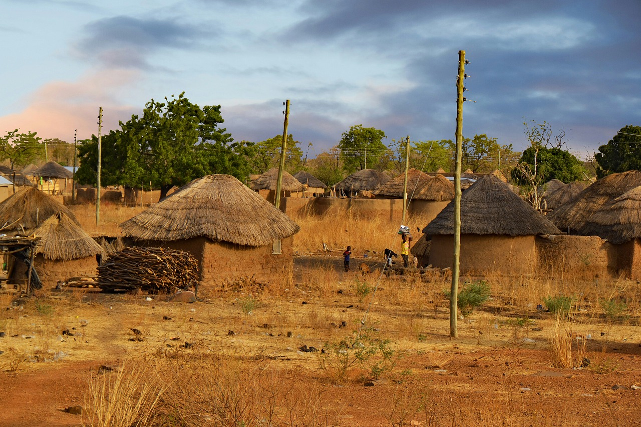 Image - ghana west africa africa village