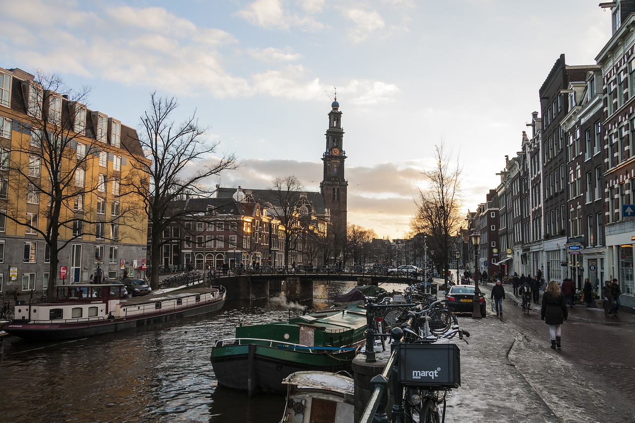 Image - amsterdam channel river holland