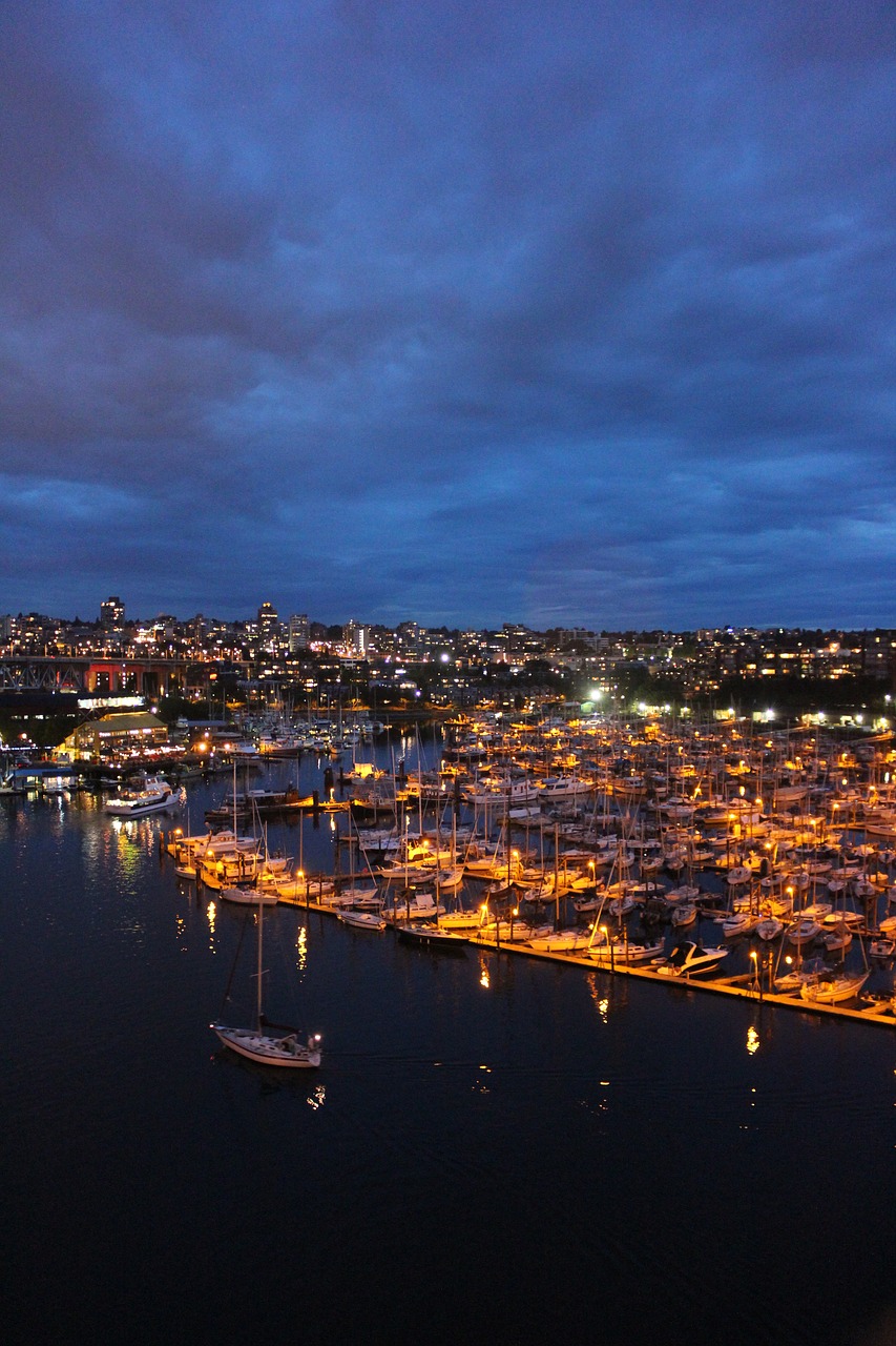 Image - night view night sea the night sky