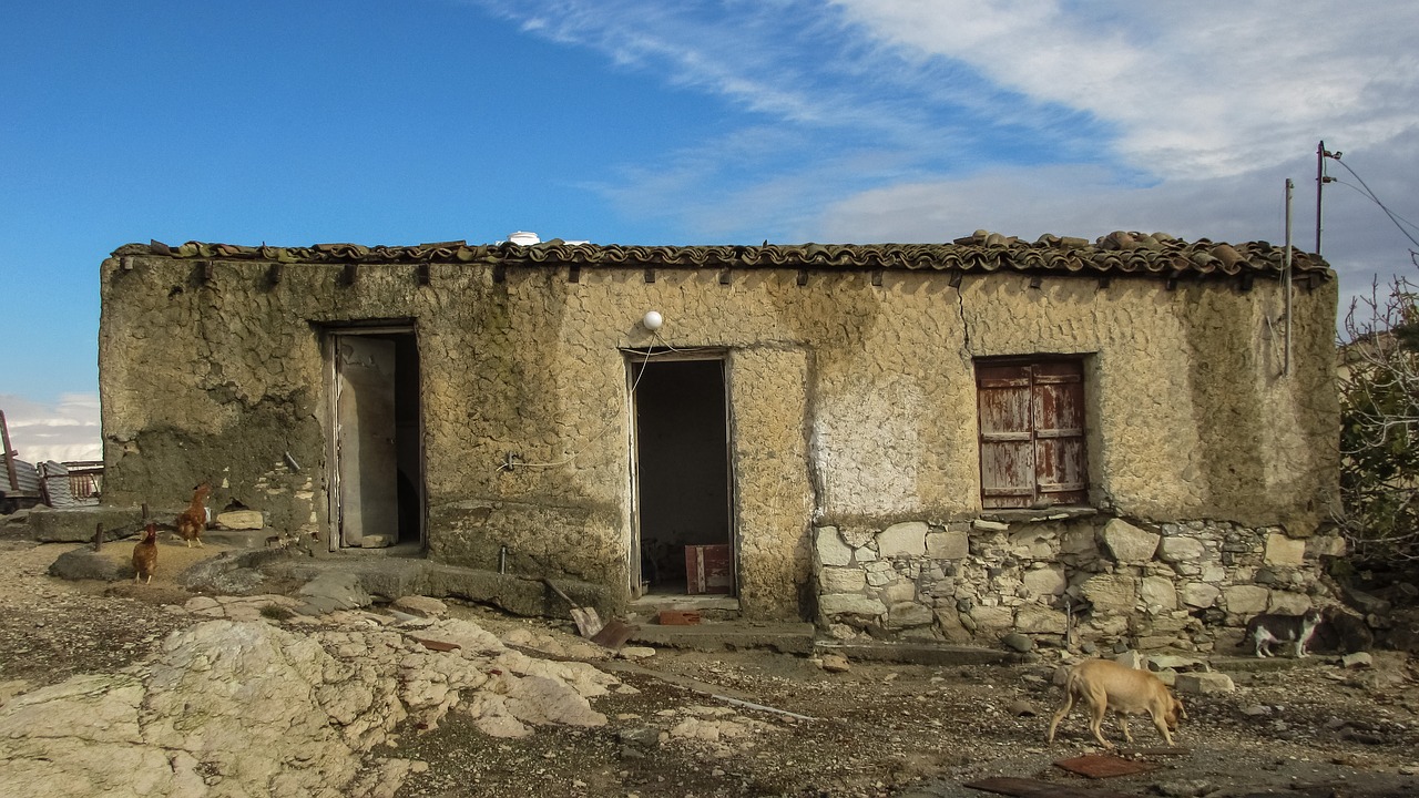 Image - warehouse storage old weathered