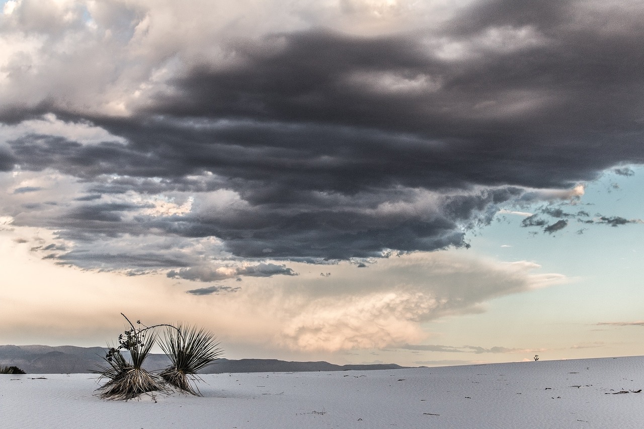 Image - sand white scenic landscape sky