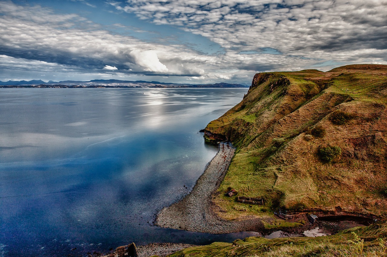 Image - landscape coast waters beach