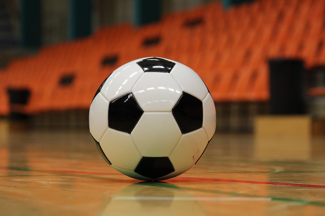 Image - ball soccer training goal hall