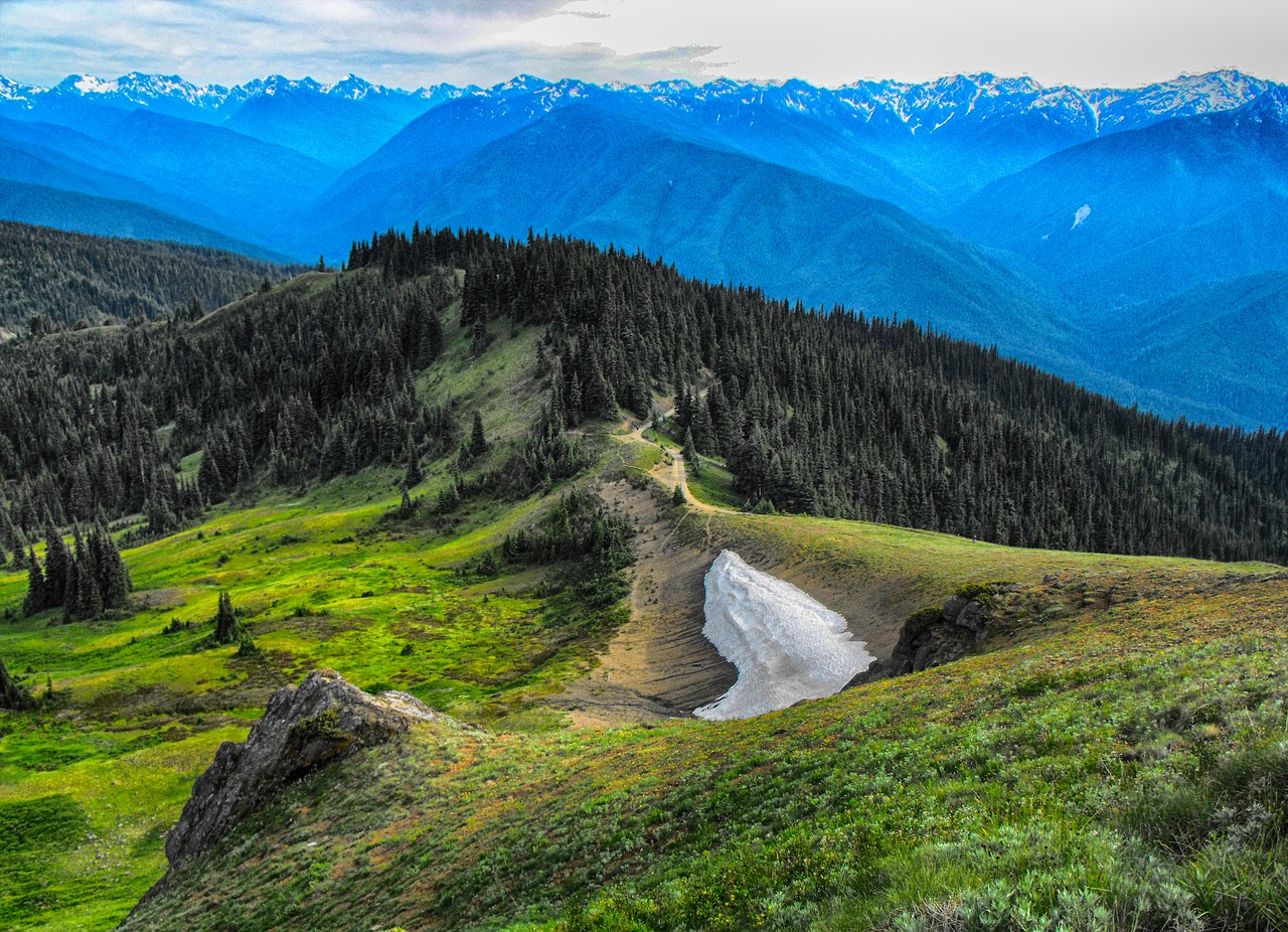 Image - alaska nature water landscape snow