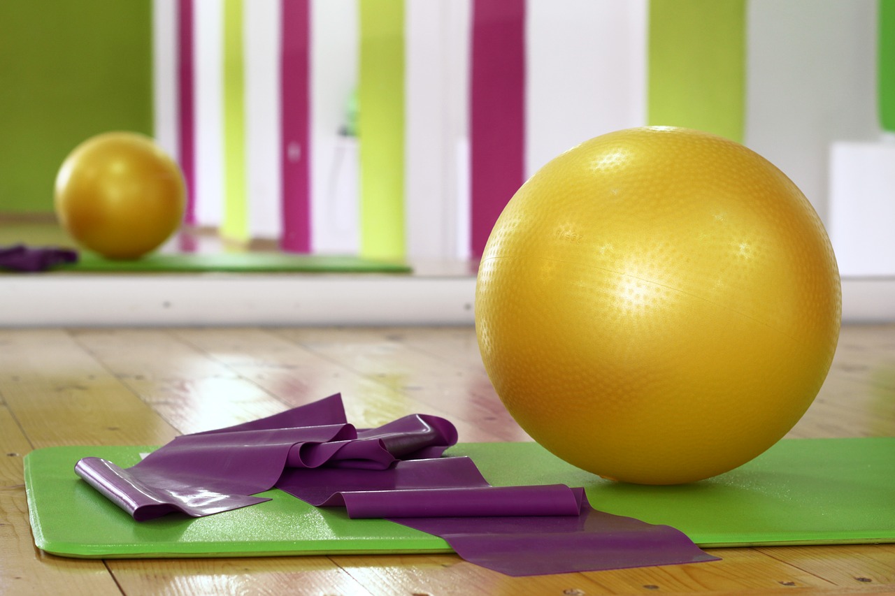 Image - workout ball pilates fitness gym