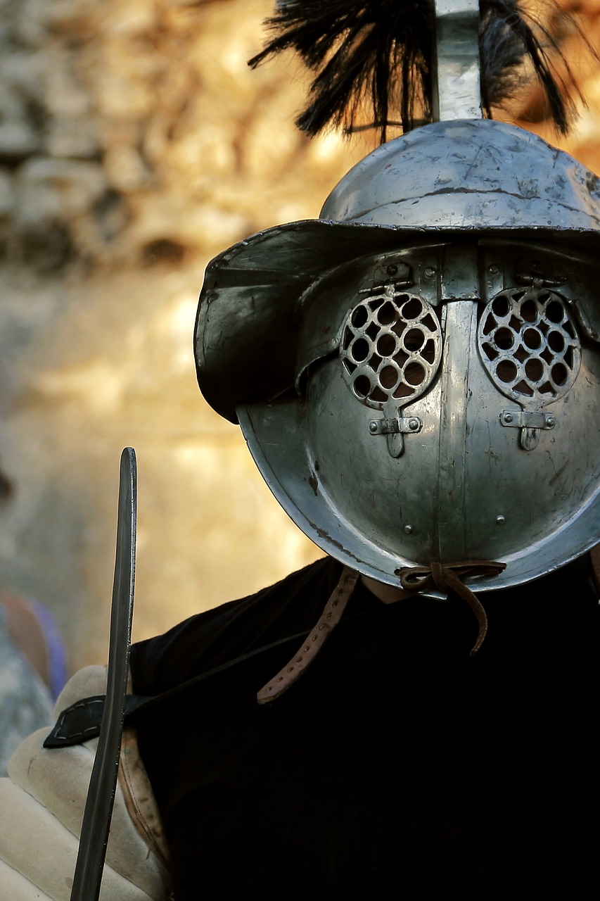 Image - gladiator warrior helmet soldier