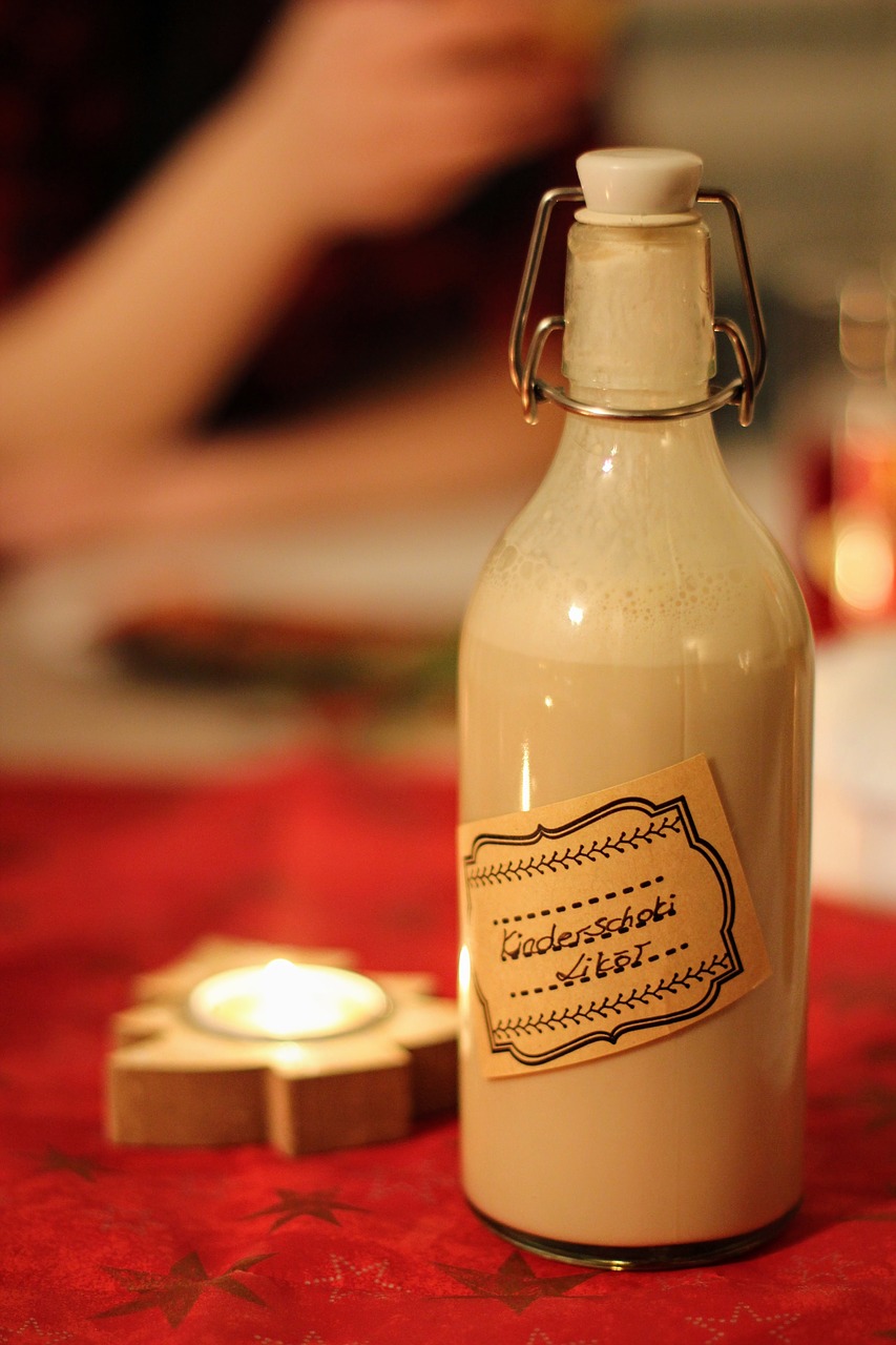 Image - christmas alcohol liqueur bottle