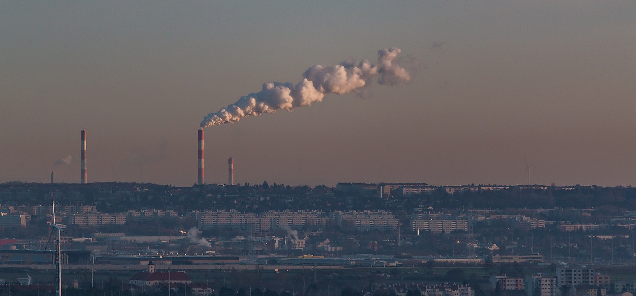 Image - flue city vienna austria view