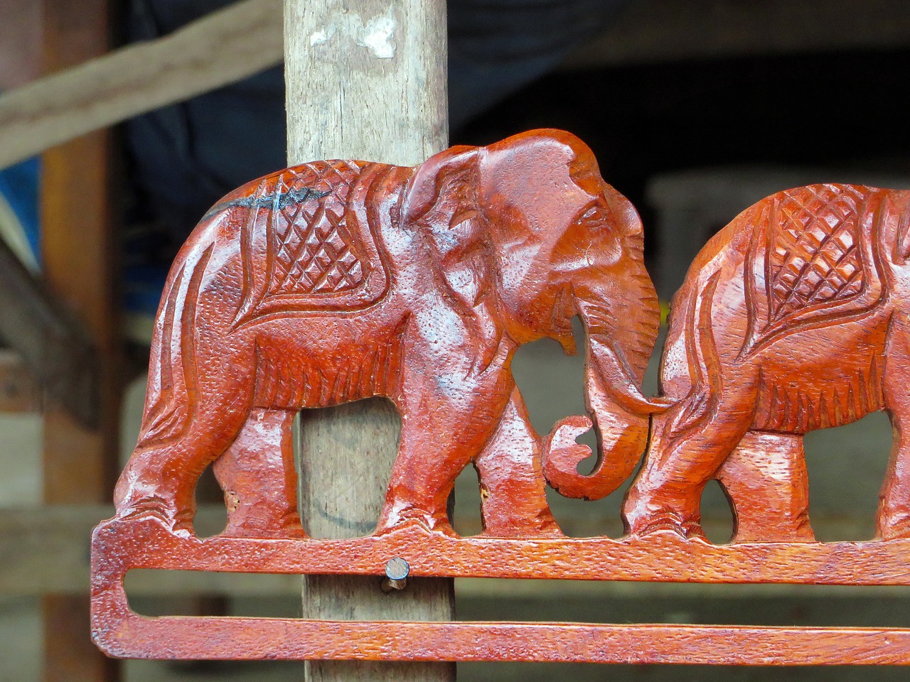 Image - laos sculpture elephant frieze art