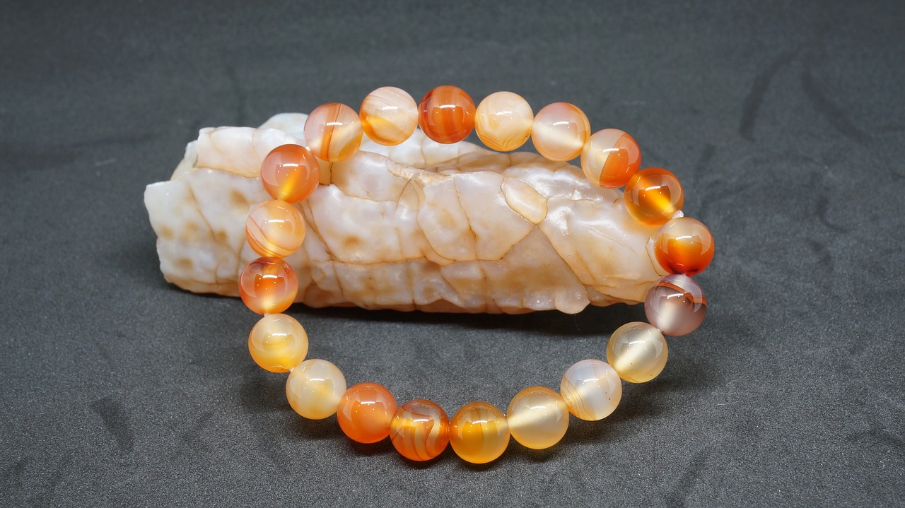 Image - bracelet chalcedony gem jewelry