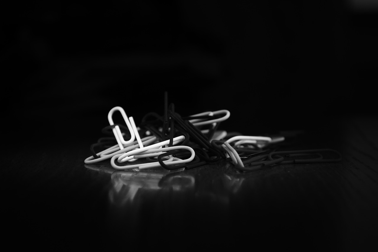 Image - clips darkness black and white