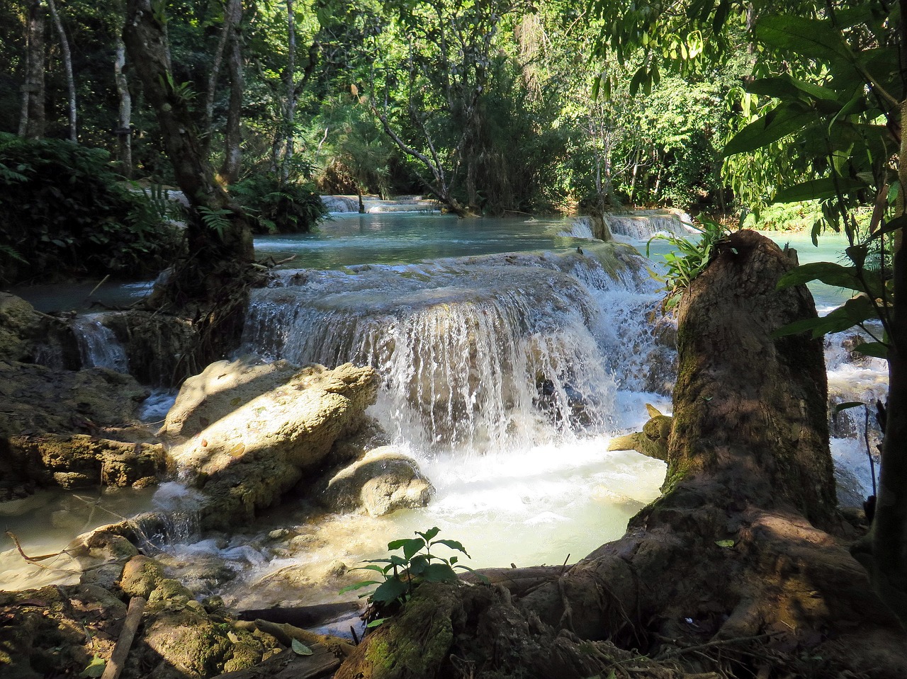 Image - laos if kwang kuang if waterfall