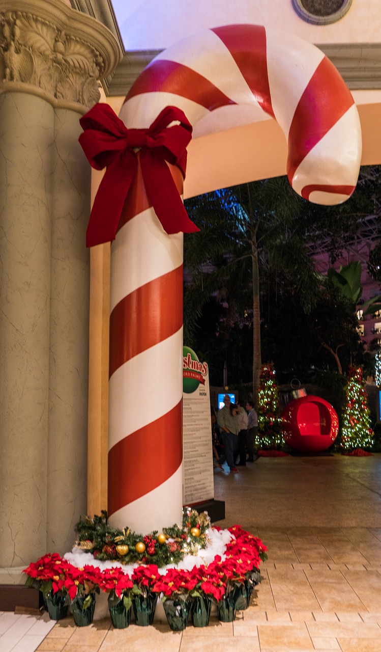 Image - large candy cane decoration festive