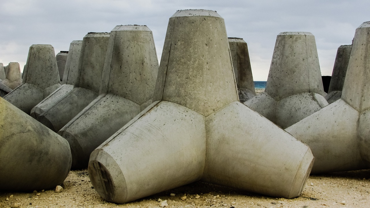 Image - breakwater components concrete