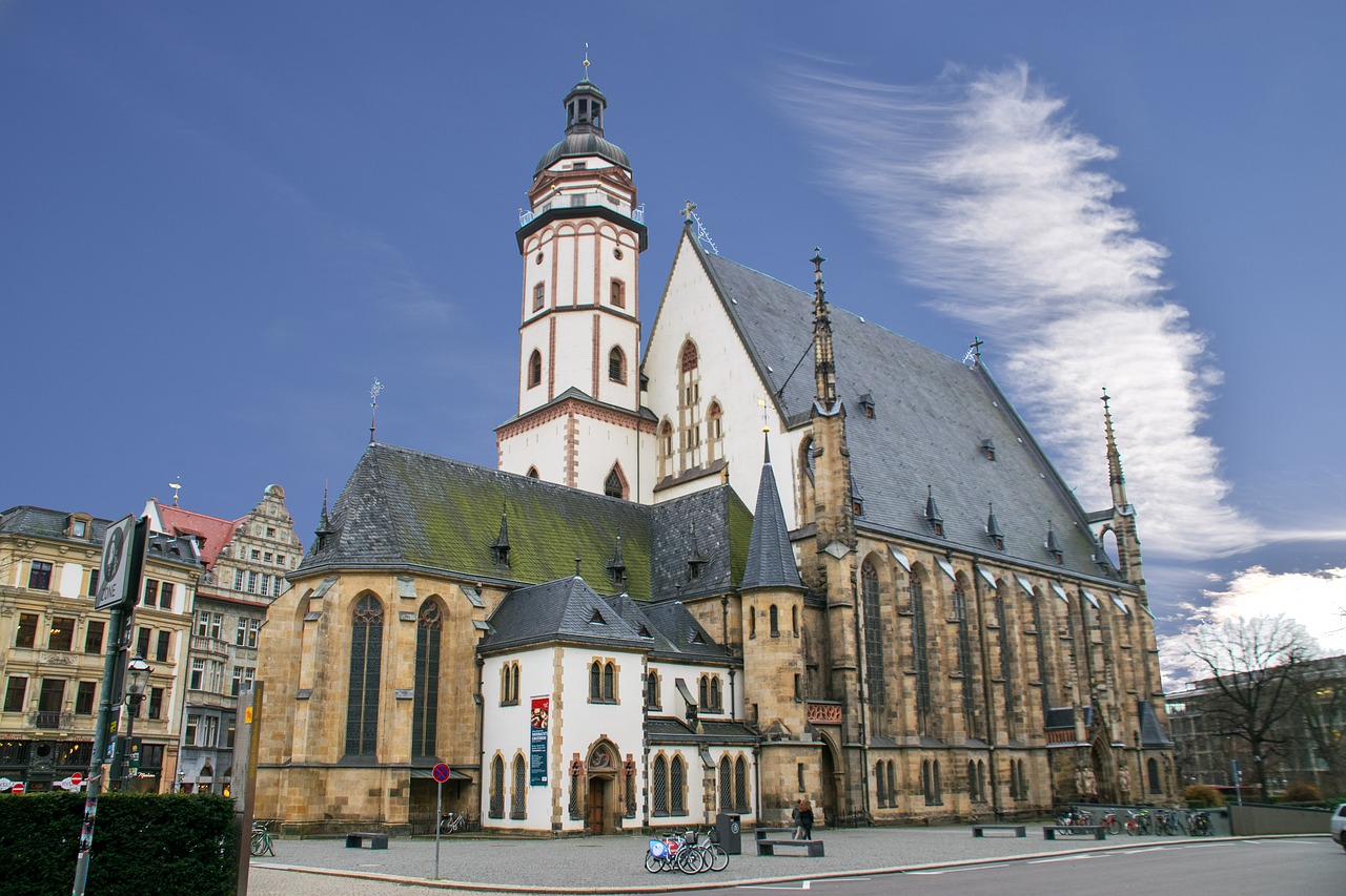 Image - leipzig saxony germany church