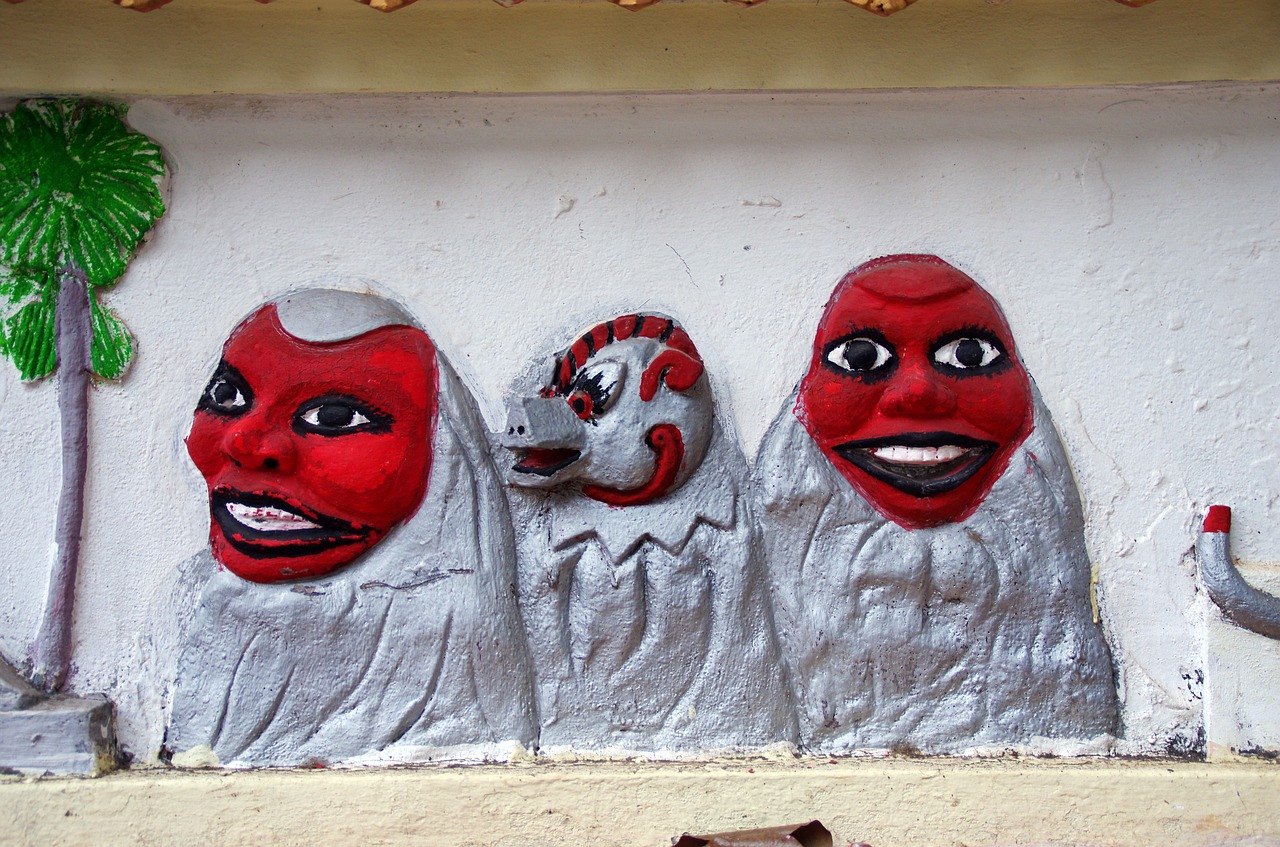 Image - laos vientiane mosaic mural
