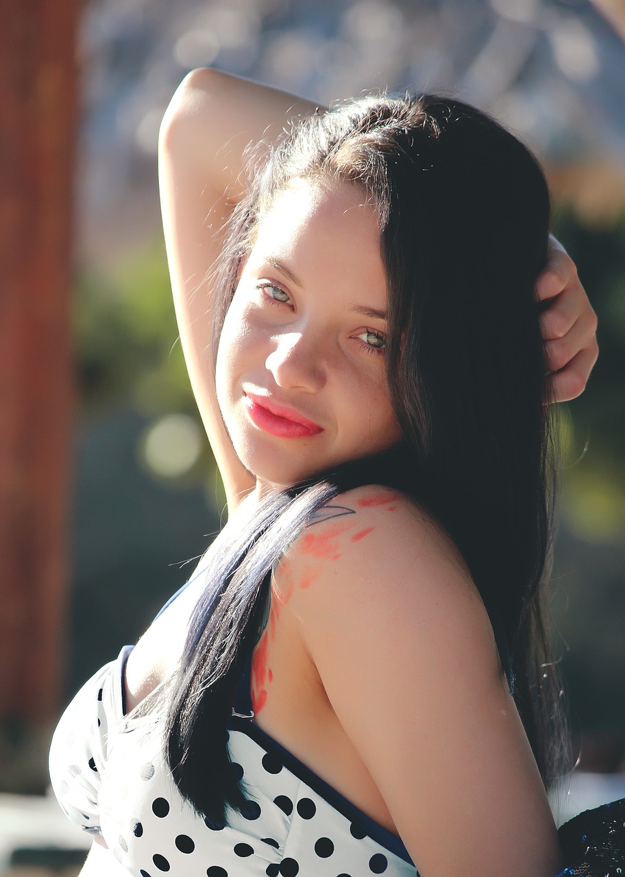 Image - girl woman female young attractive