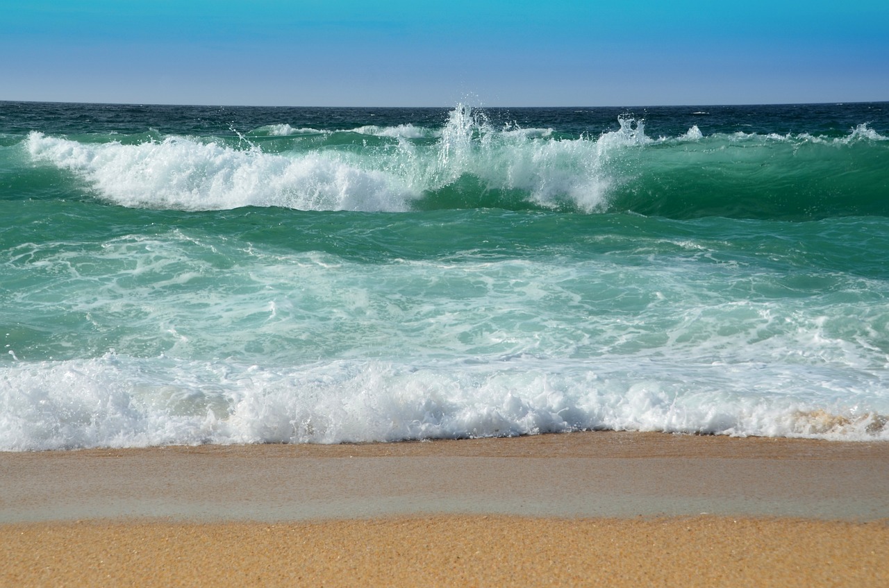 Image - surf wave sea spray water beach