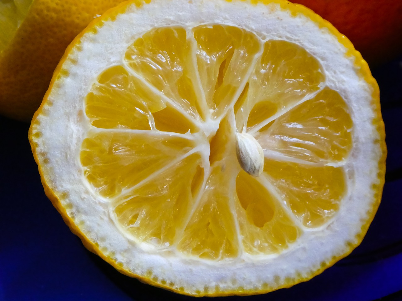 Image - fruit lemon squeezed food and drink