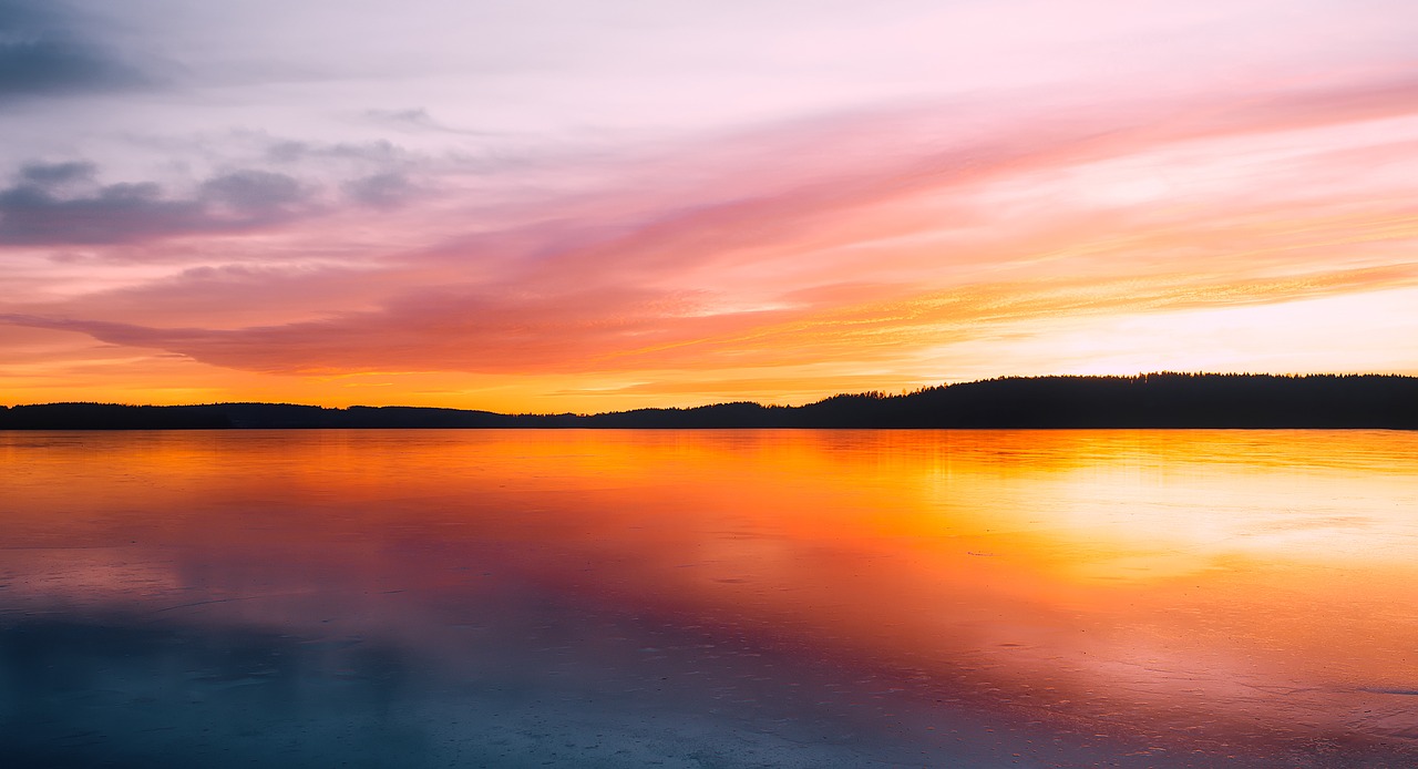 Image - sweden sunset dusk hdr sky clouds