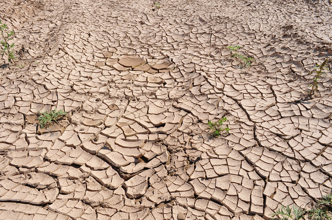 Image - drought cracked earth dry earth