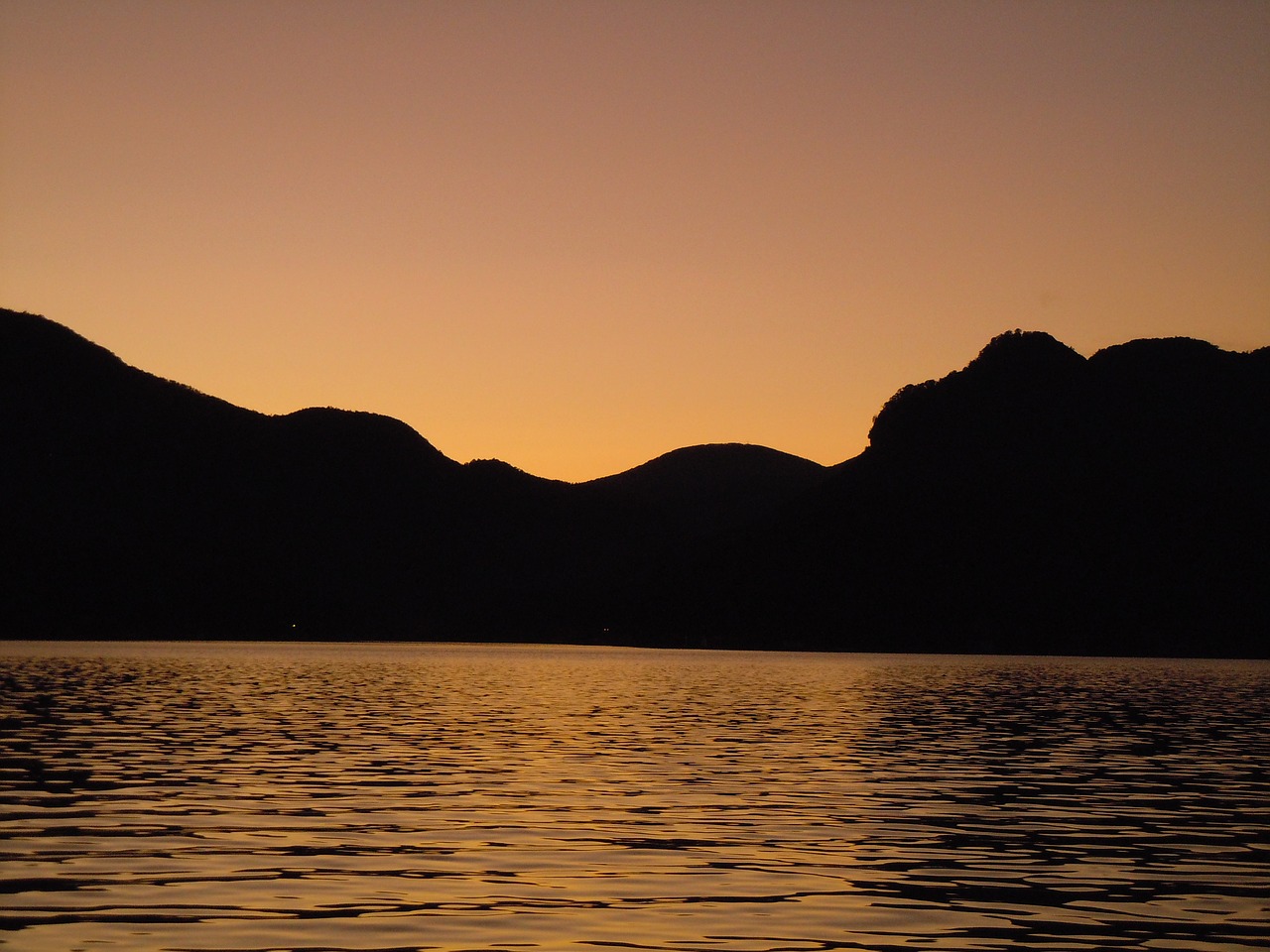 Image - sleeping woman sunset nature water