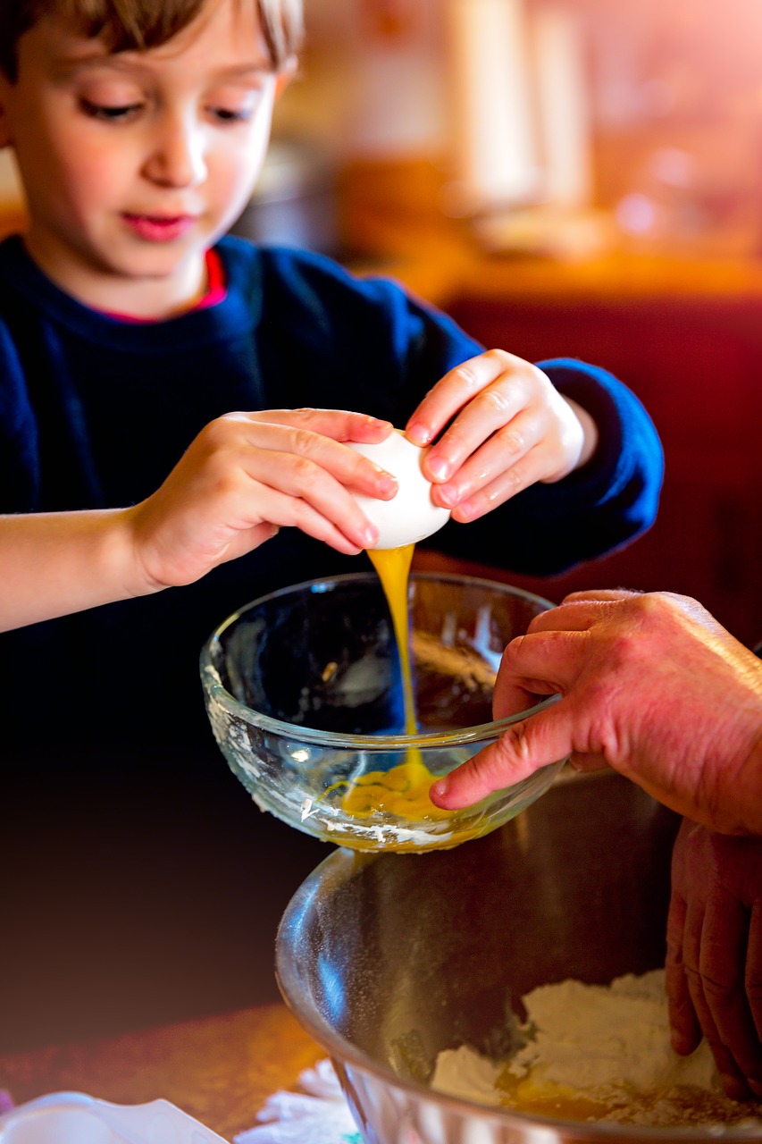 Image - baking children cooking education