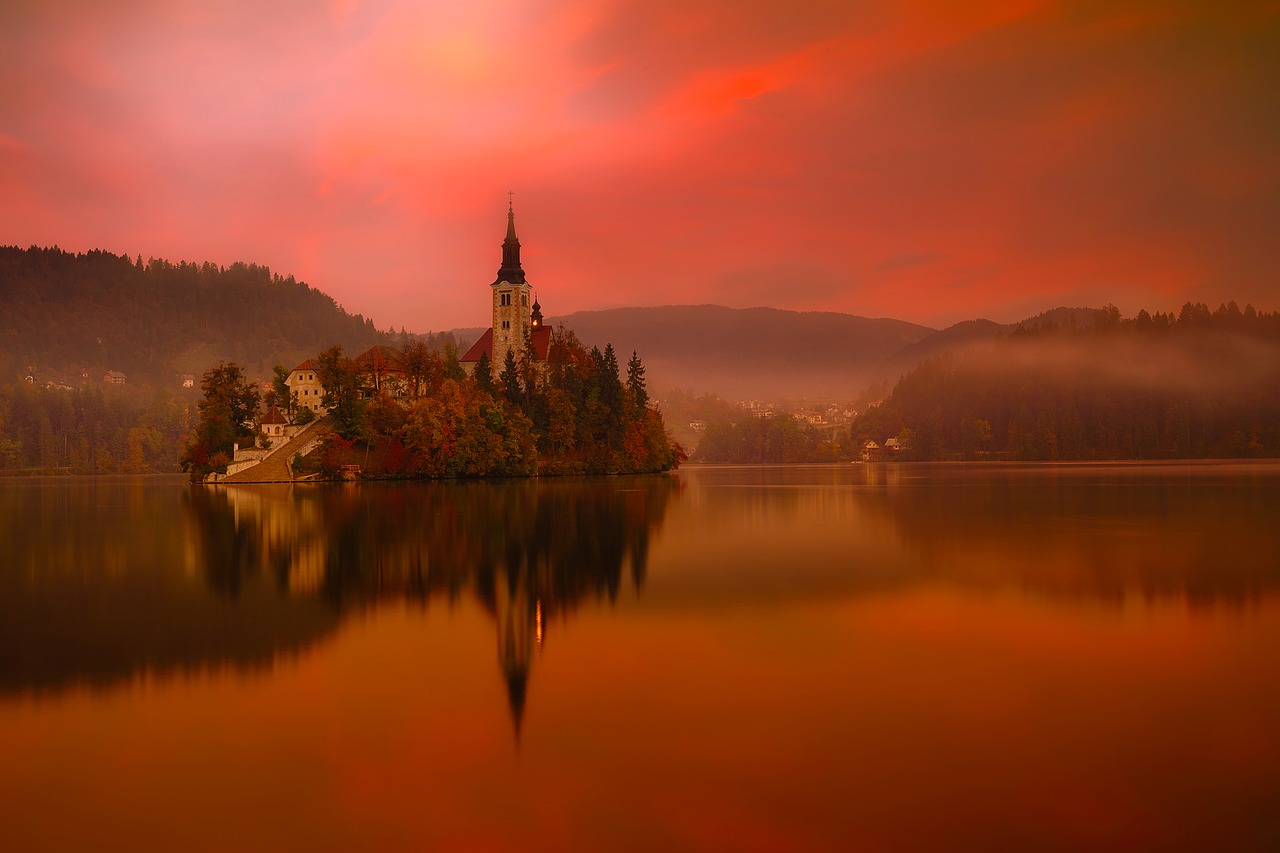 Image - lake bled slovenia travel tourism