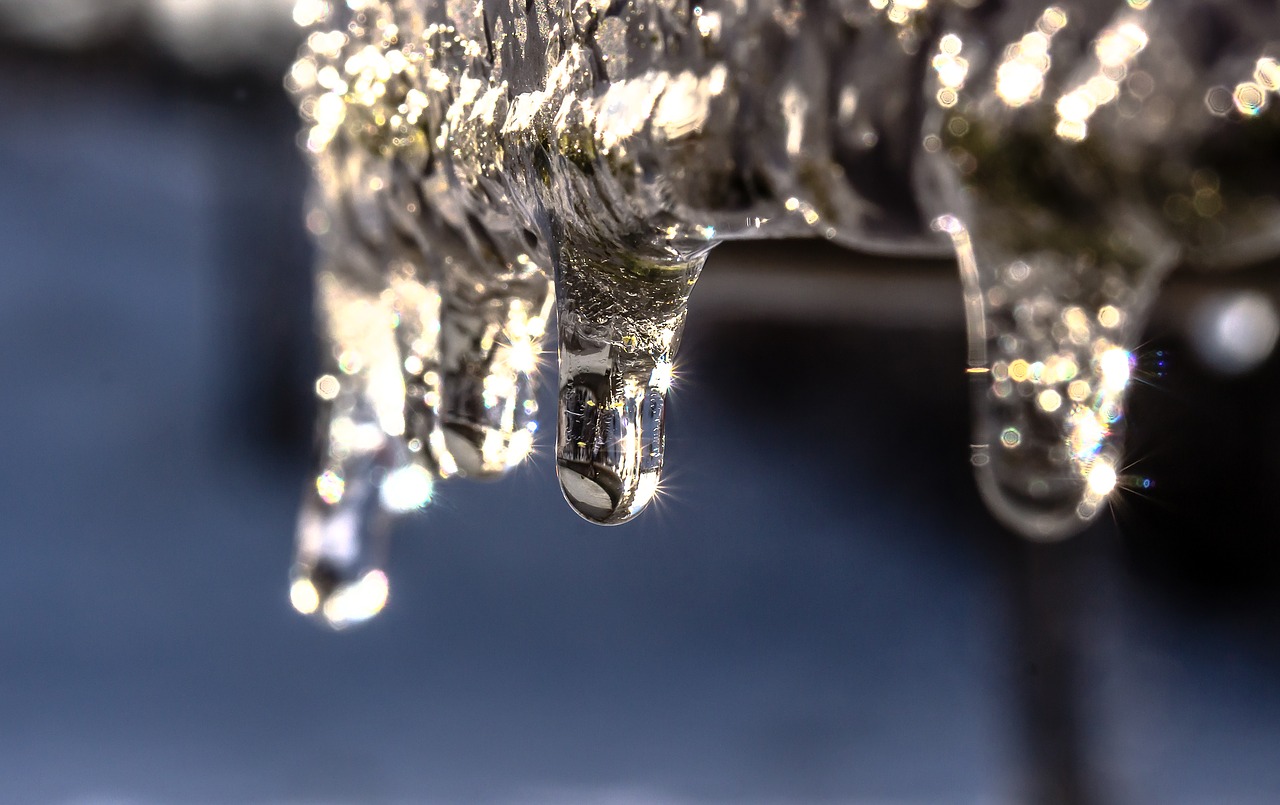 Image - icicle ice drip frozen icy nature