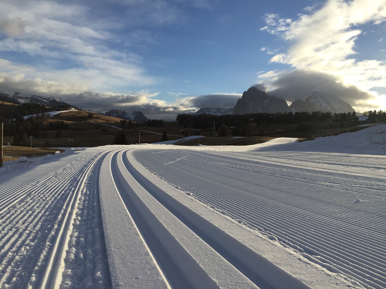 Image - background winter alps dolomites