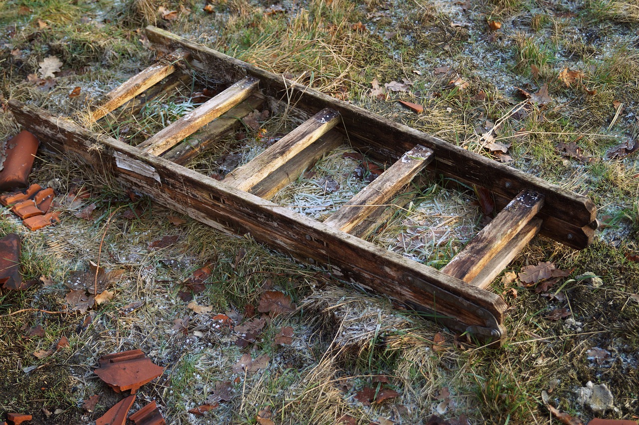 Image - wooden ladder wood frost forget